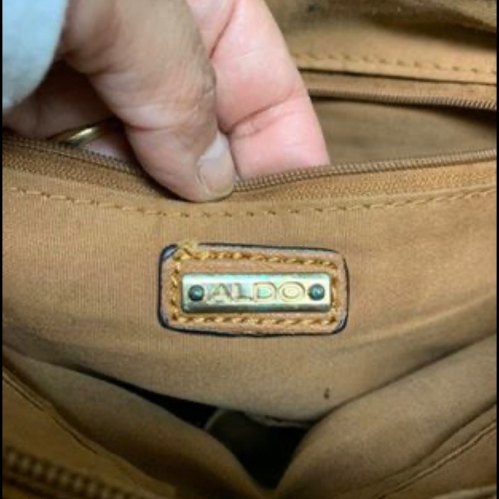 Brown cross body